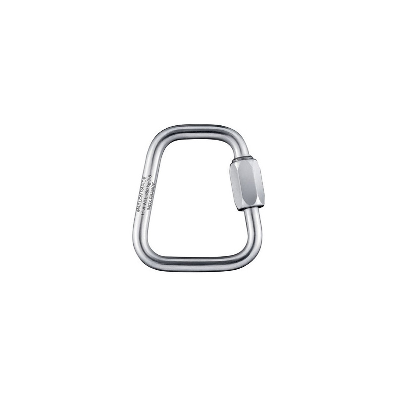 Maillon trapezoïdal zingué 6mm