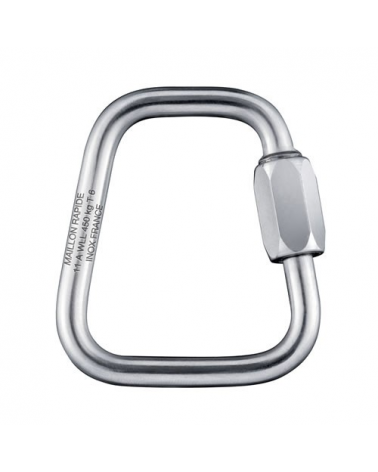 Maillon trapezoïdal zingué 6mm
