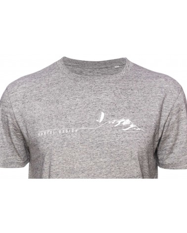 T-Shirt Mountain gris
