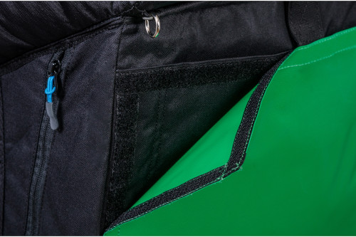 Removable coloured tarp