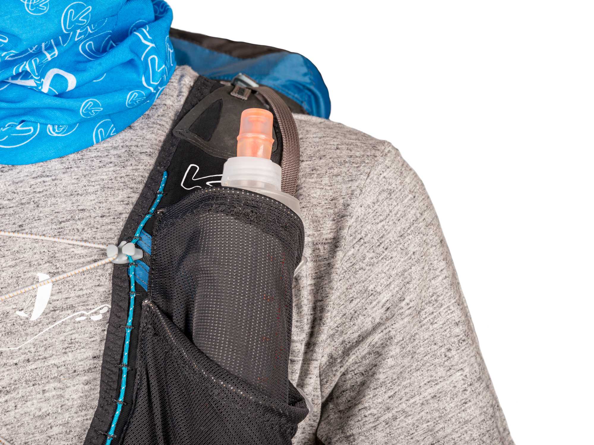 Shoulder netting pockets
